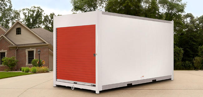 residential storage container rental in Lees Summit, MO